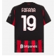 AC Milan Youssouf Fofana #19 Replike Domaci Dres 2025-26 Kratak Rukav